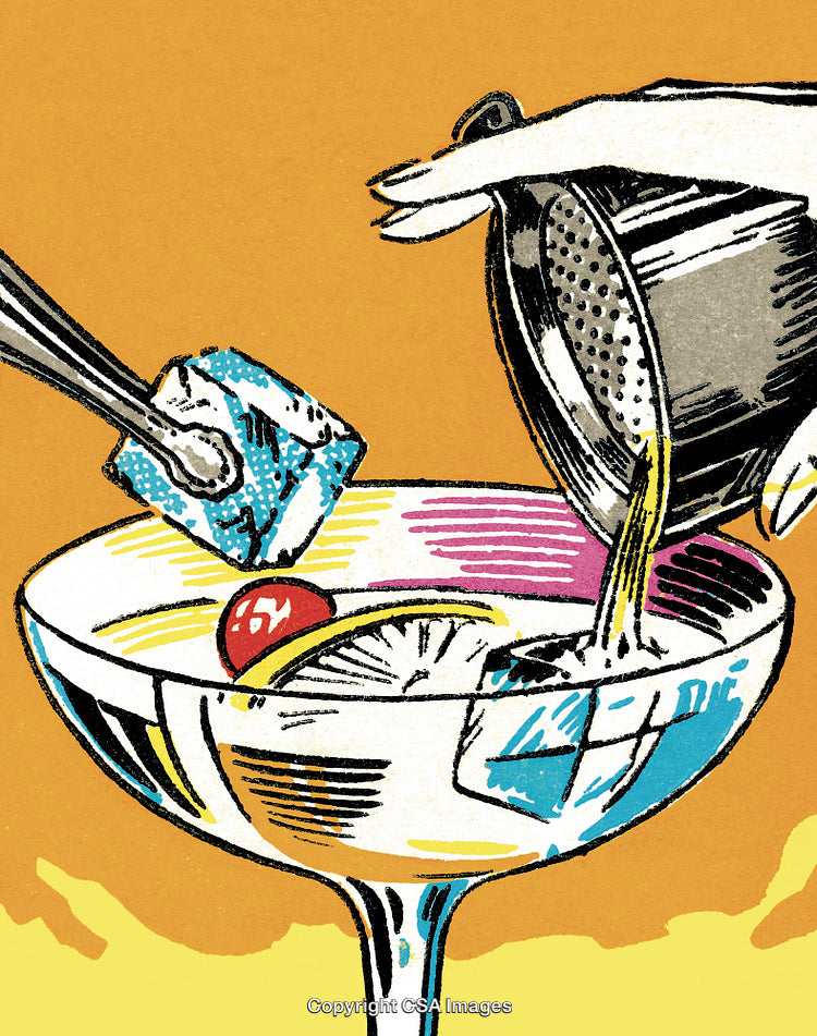 Pouring a Cocktail