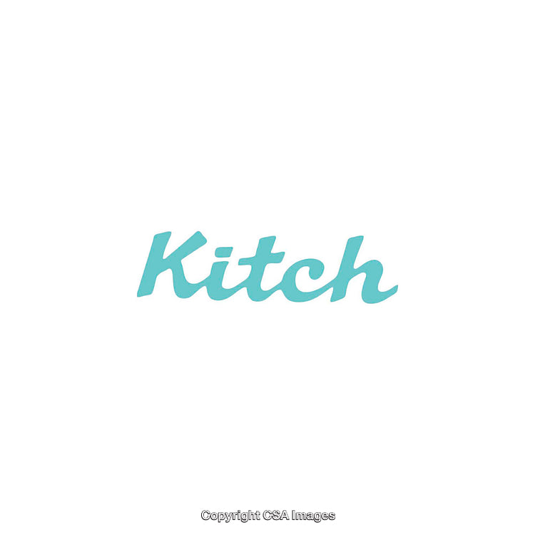 Minimalist Text Logo in Blue on a White Background