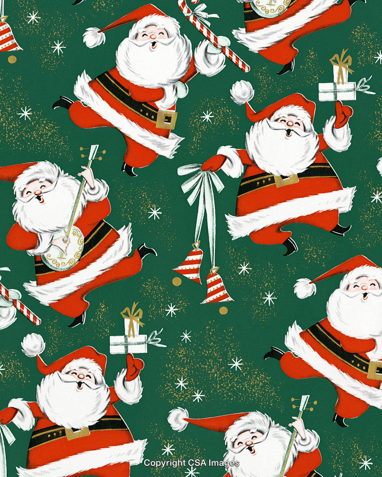 Santa Claus Wrapping Paper