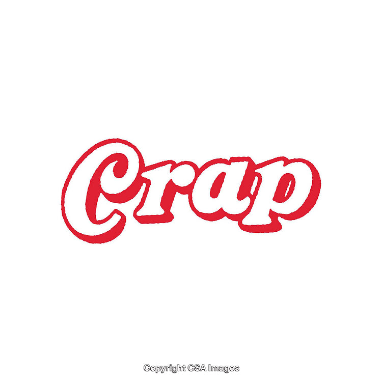 Bold Red Cursive Typography on White Background for Artistic Projects