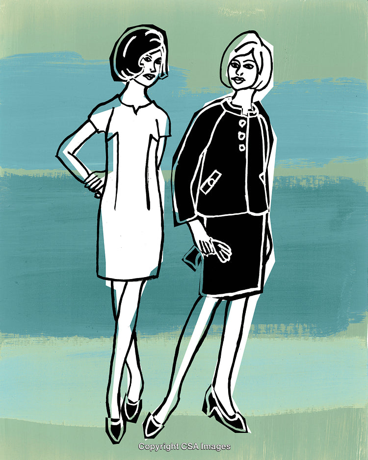 Two Stylish Women