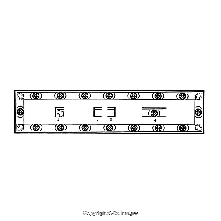 Black and White Decorative Borders with Geometric Motifs