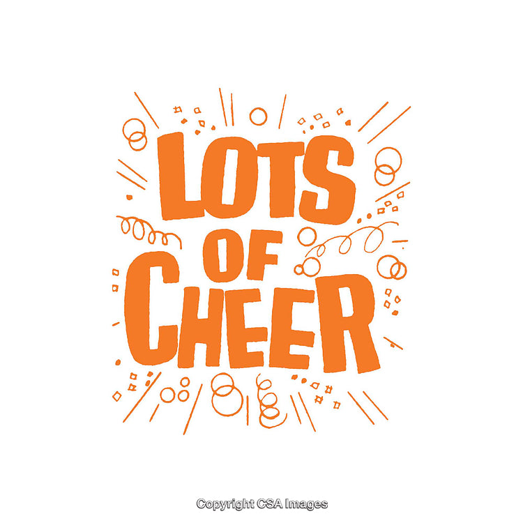 Bold Typography with Vibrant Orange Cheerful Design Layout