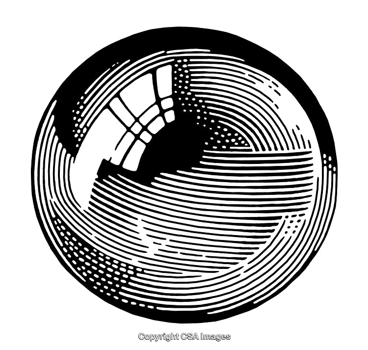 Intricate Black and White Circular Engraving with Detailed Patterns
