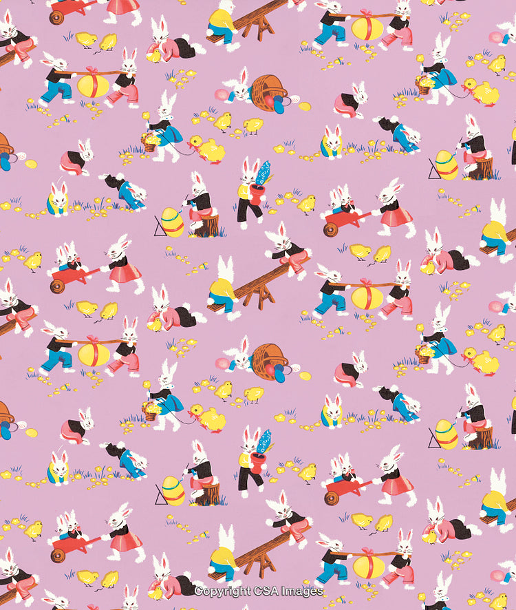 Rabbit and Chick Pattern