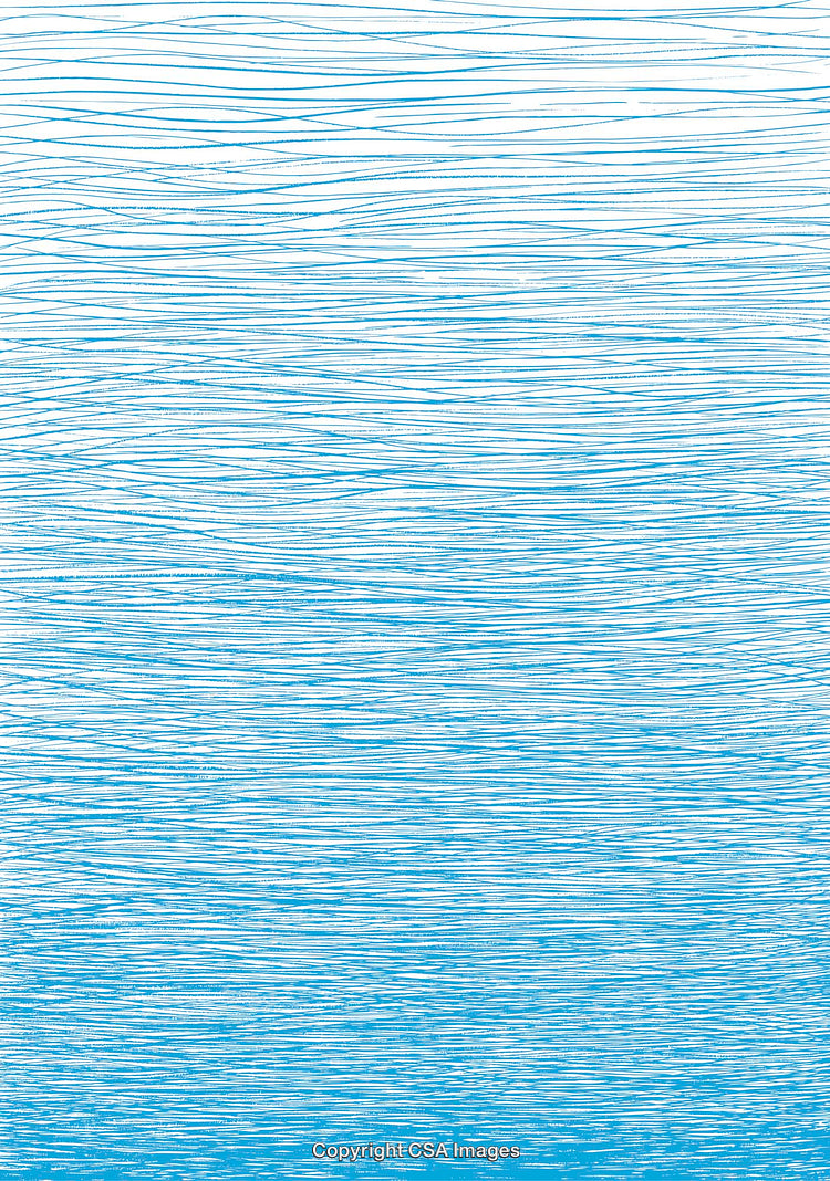 Abstract Blue Line Pattern with Horizontal Texture and Minimalistic Design