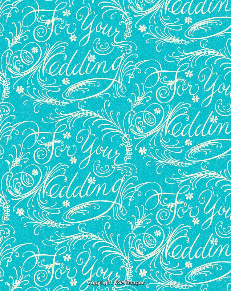 Blue Wedding Pattern