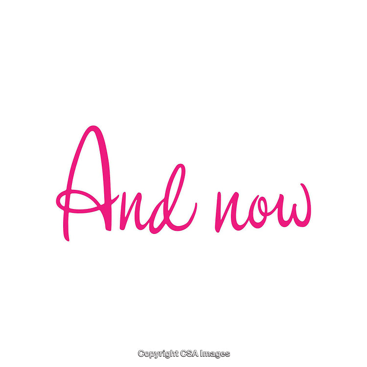 Minimalist Inspirational Typography in Bright Pink Script on White Background