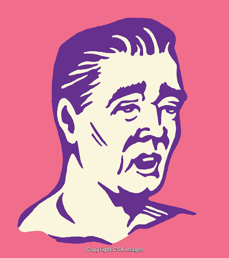 Pop Art Style Portrait Illustration in Bold Vibrant Colors