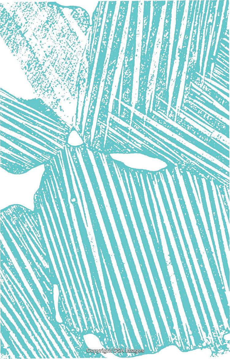 Abstract Blue Textured Pattern with Striped and Layered Design