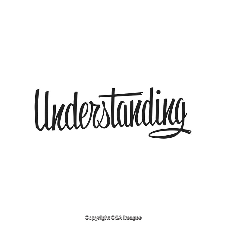 Understanding Words in Black Handwritten Script on White Background