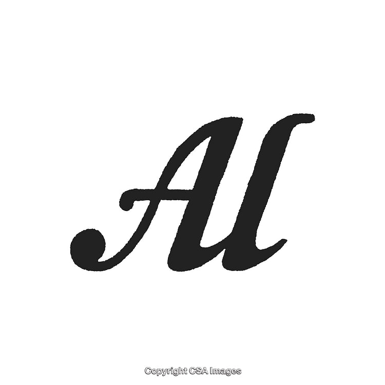 Elegant Calligraphy Styled Lettering Featuring Black Cursive Writing on White Background