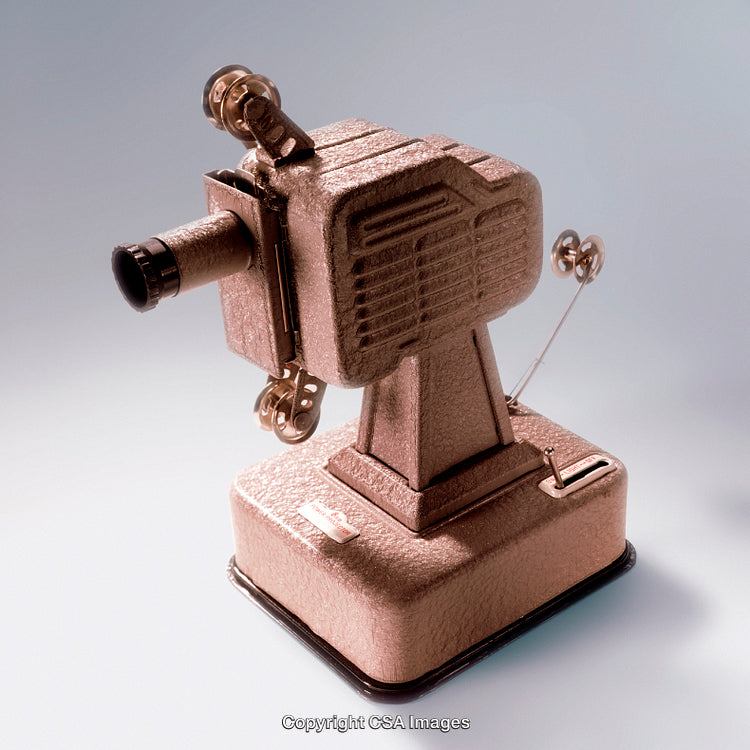 Vintage Style Toy Movie Projector in Matte Finish