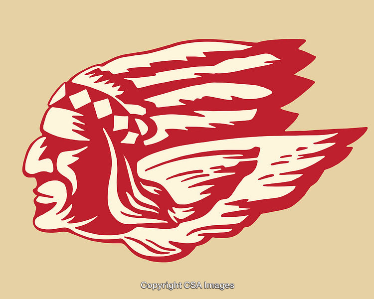 Vintage Style Line Art Illustration Depicting Indigenous Cultural Symbol Design