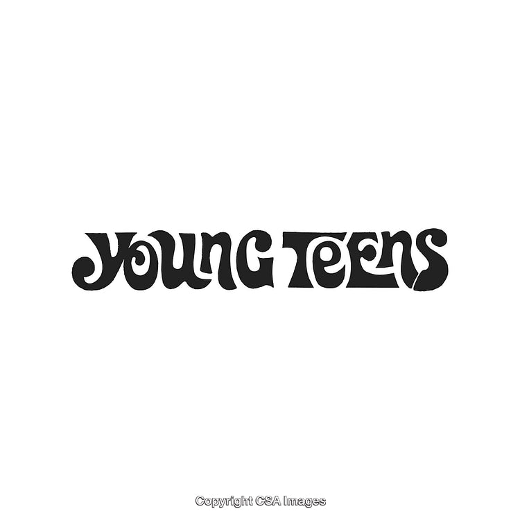 Stylized Retro Font Design with Bold Lettering for Youth-Oriented Concepts