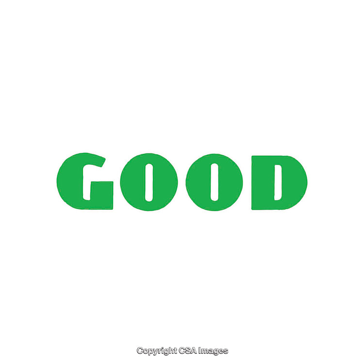 Bold Green Text Design Representing Optimism and Simplicity