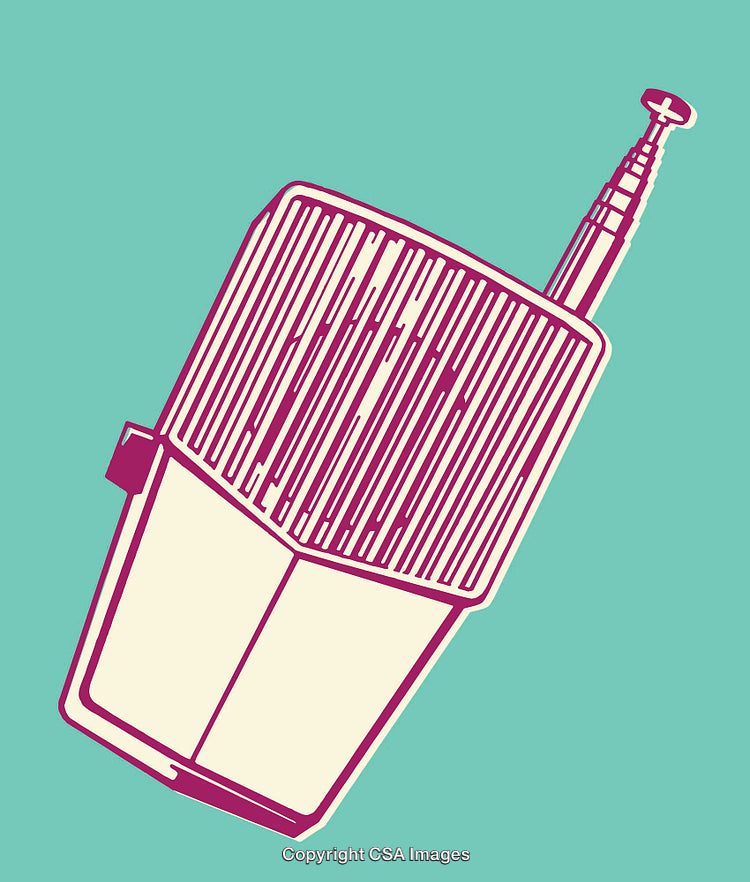 Colorful Illustration of a Manual Pencil Sharpener on a Vibrant Background