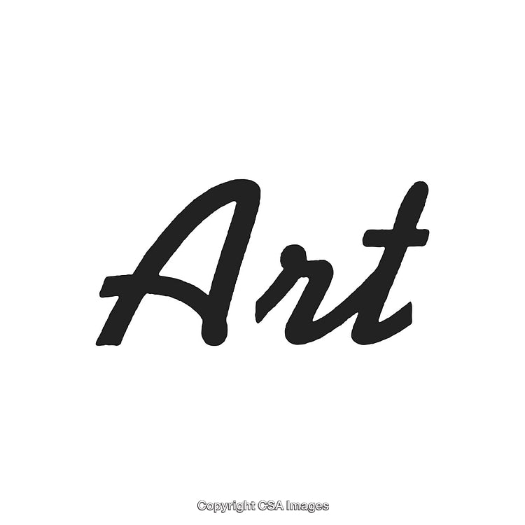 Stylish Handwritten Calligraphy Word Art on White Background