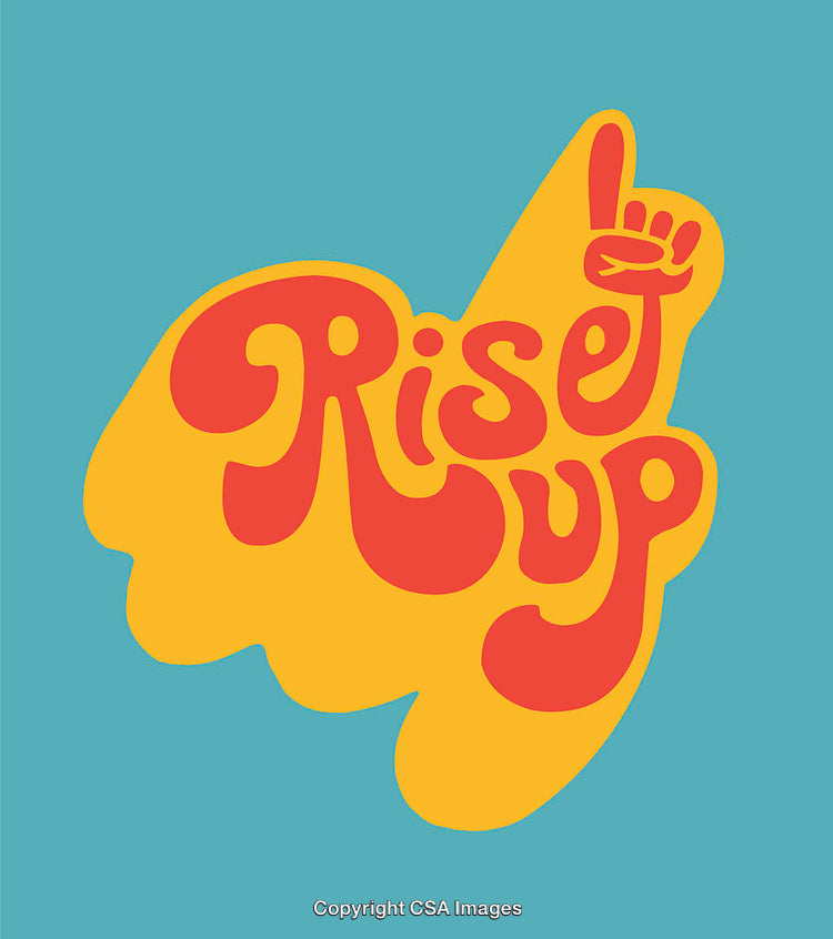 Motivational Hand-Lettered Illustration with Vibrant Colors and Inspiring Message