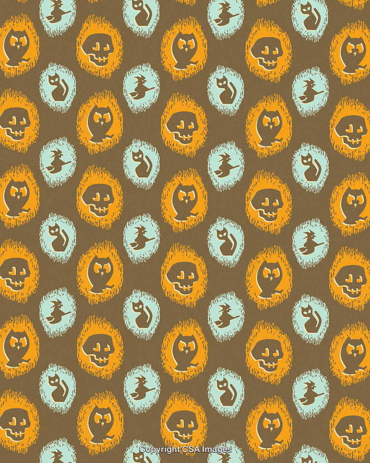 Halloween pattern