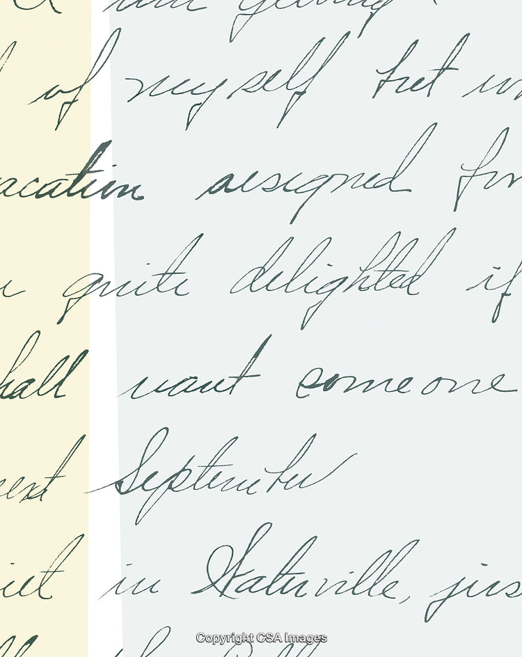 Elegant Handwritten Text Overlayed on Soft Pastel Background
