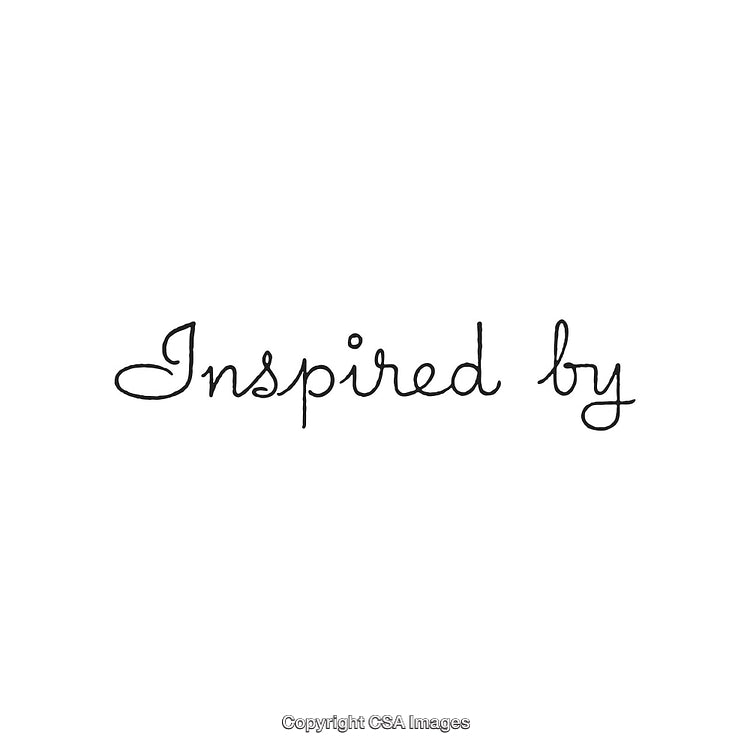 Handwritten Script Text with Inspirational Message on White Background