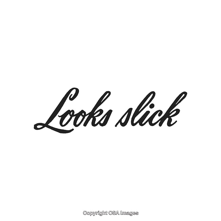 Stylish Handwritten Inspirational Quote in Black on White Background