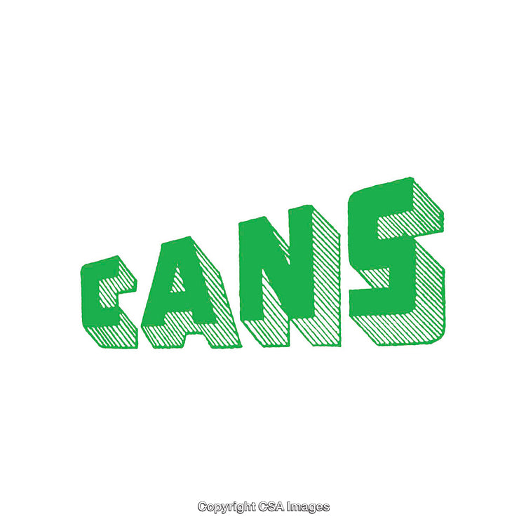 Bold Green Text With 3D Effect in Minimal Style