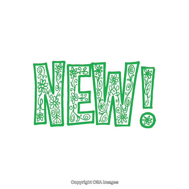 Artistic Green Handwritten Typography Illustration With Decorative Patterns and Floral Elements