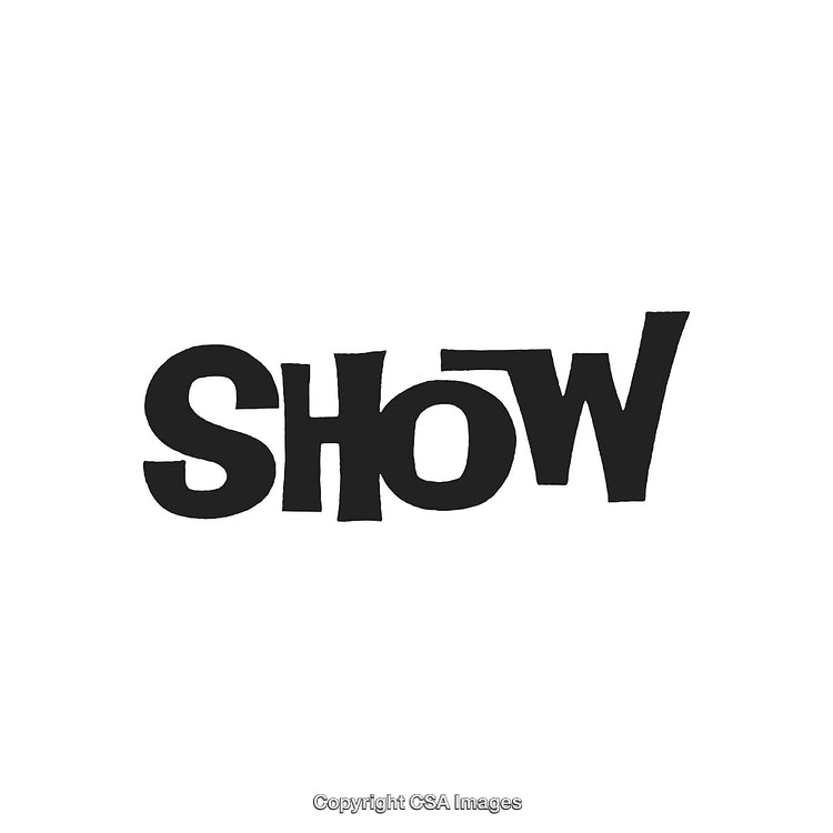 Artistic Hand-Drawn Typography Featuring Bold Black Lettering on White Background