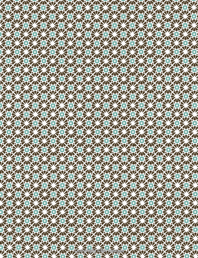 Brown and Blue Pattern