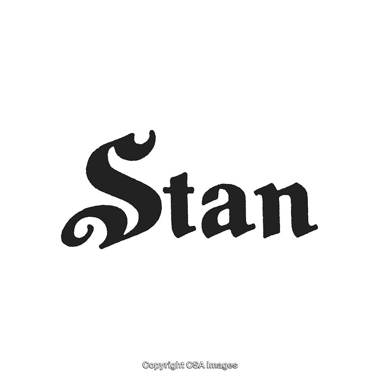 Elegant Black Lettering Styled in a Distinctive Calligraphy Typeface Design