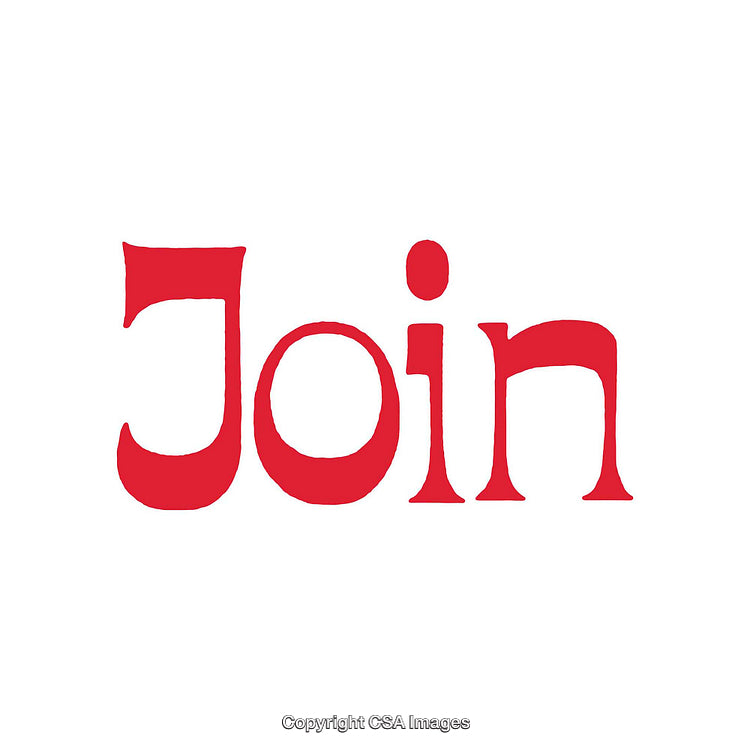Bold Red Call to Action in Stylish Typography