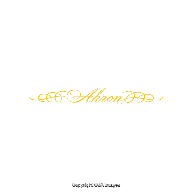 Elegant Golden Calligraphy With Flourishes on a White Background