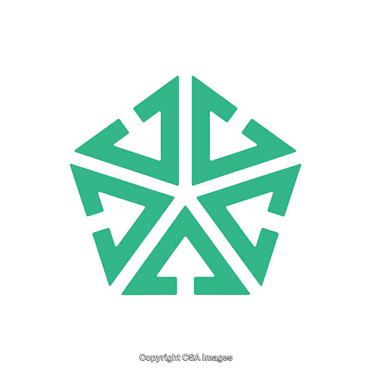 Geometric Symmetry in Green Arrow Shape Design