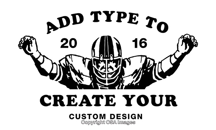 Football Player Design Format