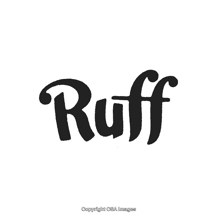 Artistic Black Handwritten Calligraphy With Creative Design on White Background