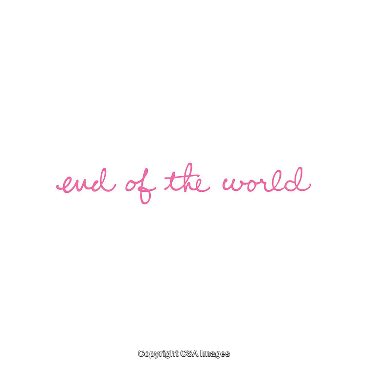 Minimalistic Pink Calligraphy on White Background with Inspirational Text