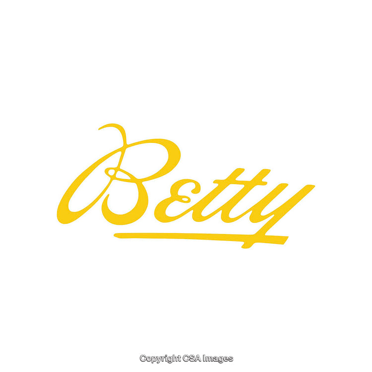 Elegant Yellow Calligraphic Lettering with Stylish Handwritten Script Design
