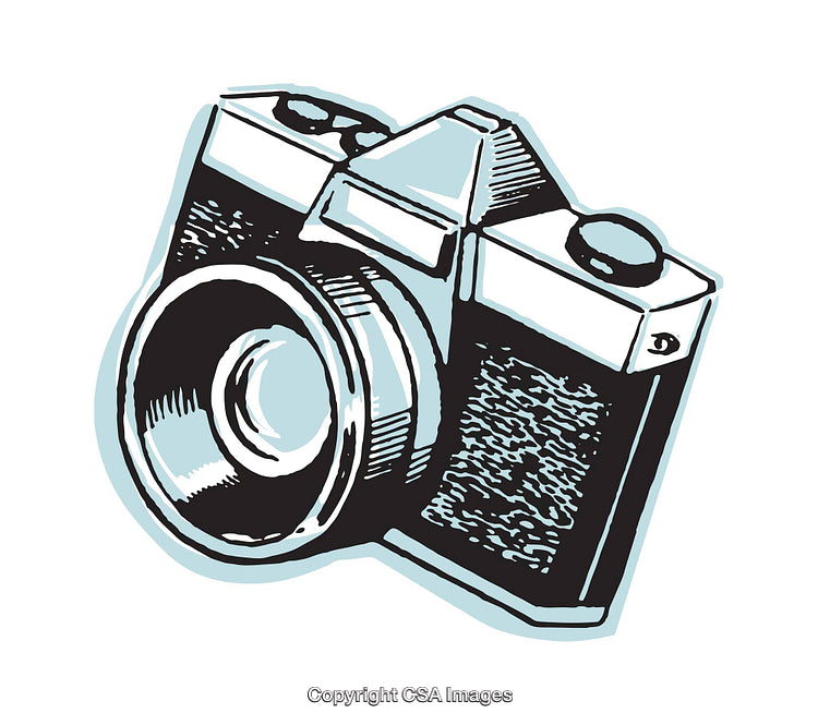 Retro Camera Illustration Capturing Vintage Photography Charm