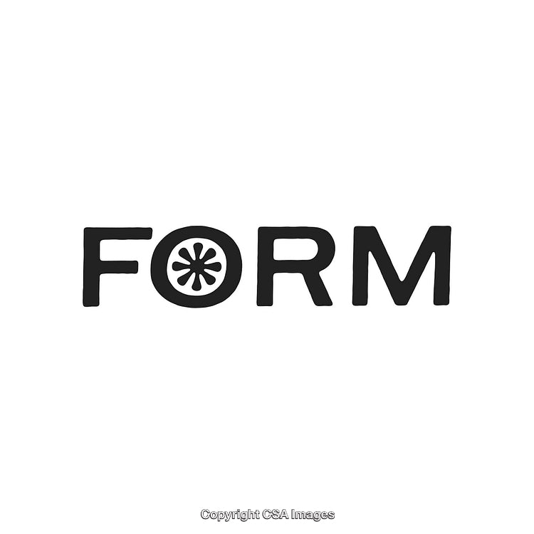 Stylish Monochrome Logo Design with Unique Artistic Detail