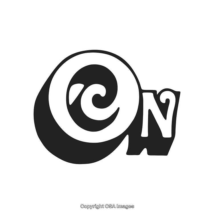 Whimsical Text Illustration Featuring Bold Typography for Creative Design Applications