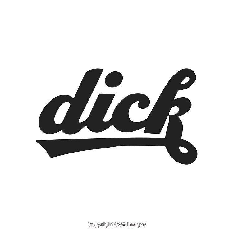 Stylish Bold Script Lettering Design with Black Swirls on White