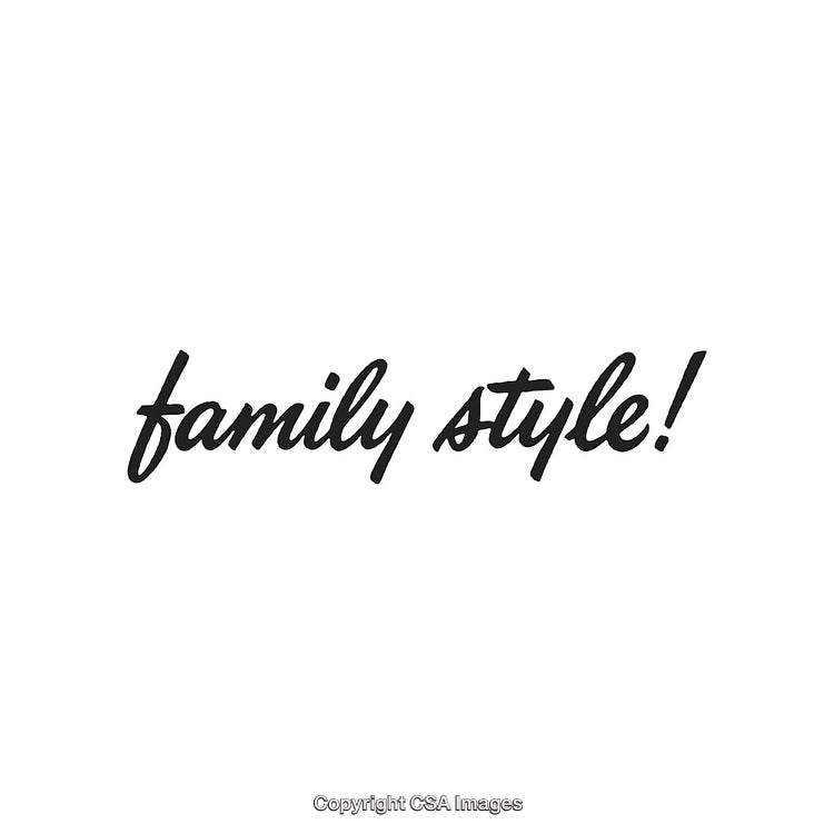 Inspiring Handwritten Text Family Style Celebrating Togetherness