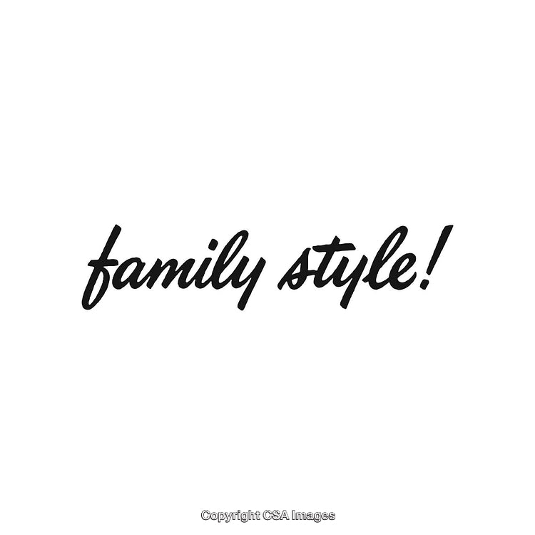 Inspiring Handwritten Text Family Style Celebrating Togetherness