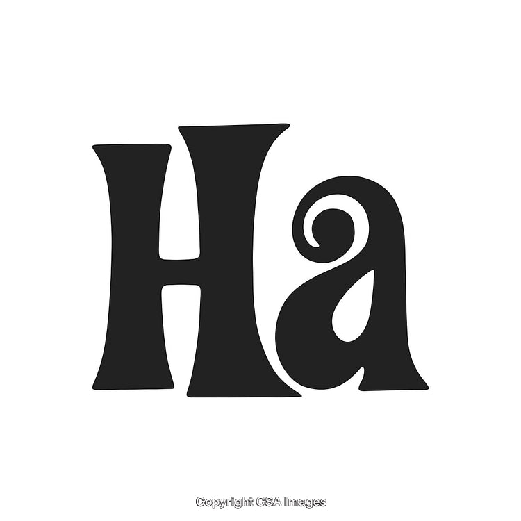 Playful Text Art Featuring Bold Letters with a Whimsical Style