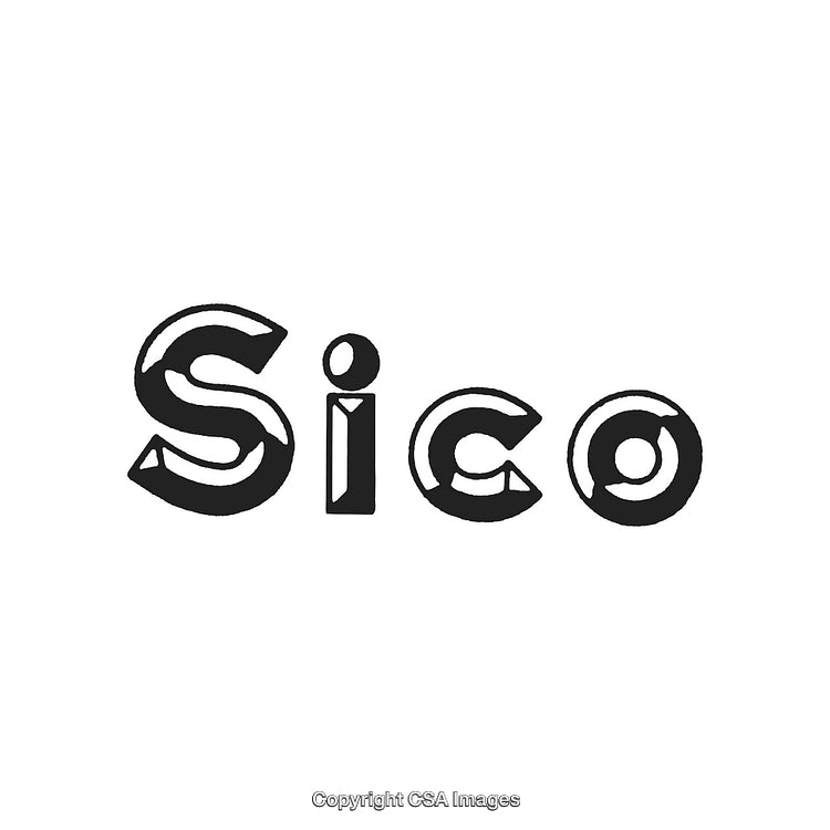 Creative Black and White Typography Design with a Styled Lettering Effect