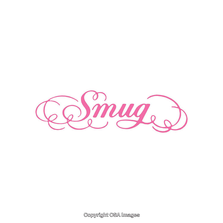 Decorative Pink Calligraphy with Elegant Scrolls and Flourishes
