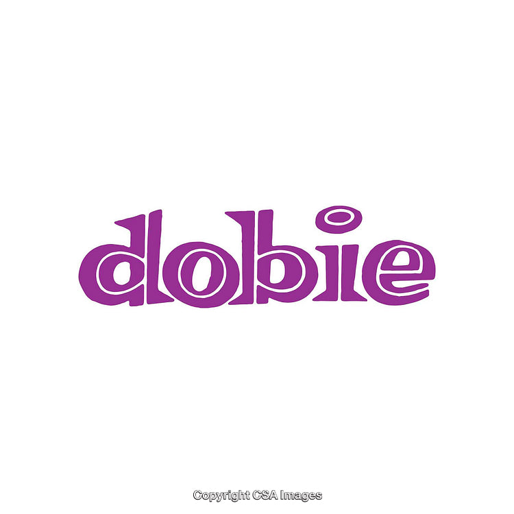 Purple Typography With Playful Font in Minimalist Design