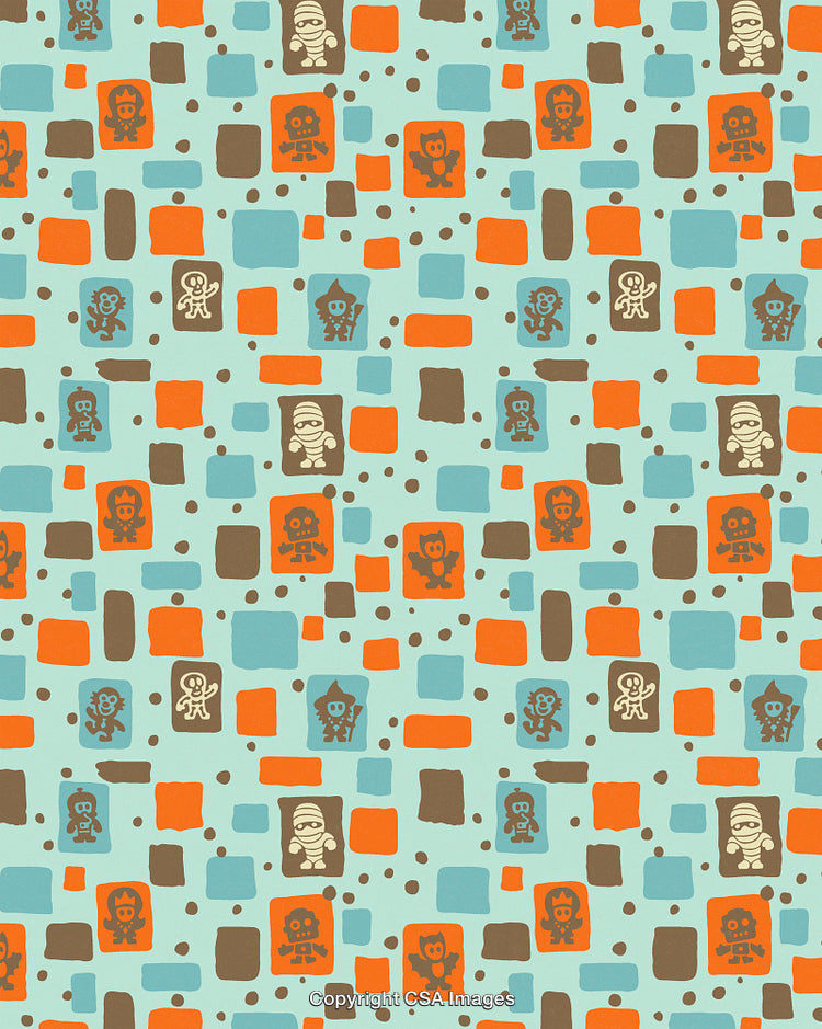 Halloween pattern